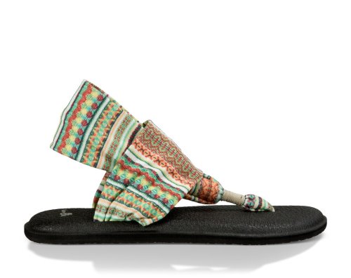 Sanuk Womens Yoga Sling 2 Prints Multicolor Sandals | OBKGME835